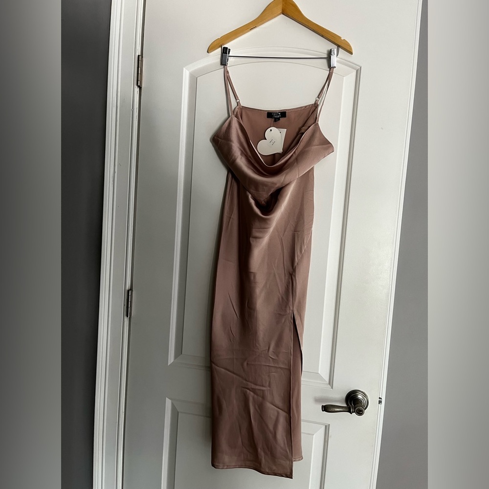 Light brown dress